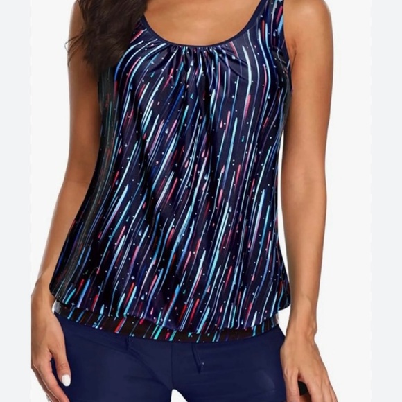 Aqua Eve Other - Aqua Eve women’s Swim set tankini with Shorts size XL